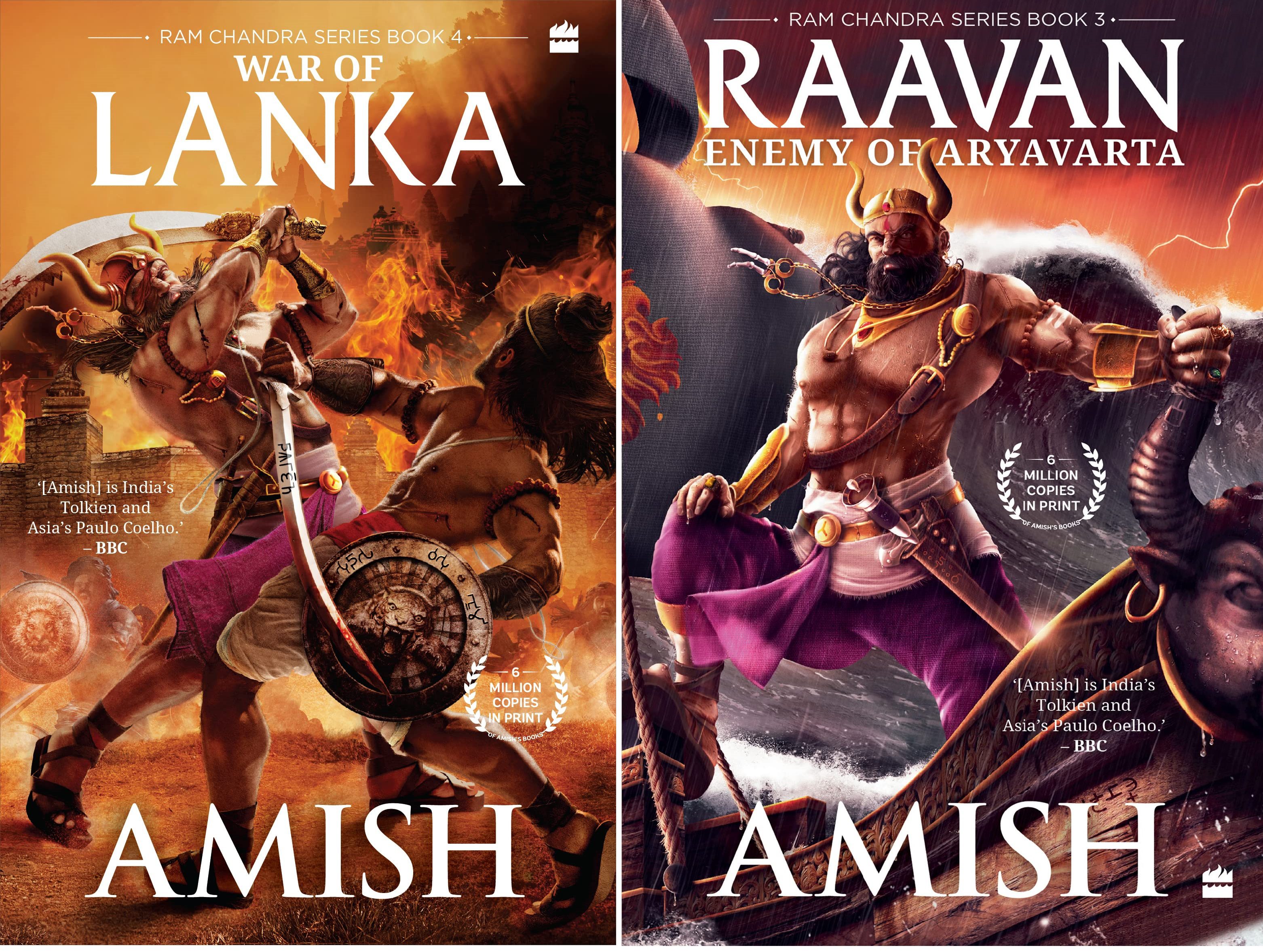 War of Lanka & Raavan : Enemy of Aryavarta Paperback