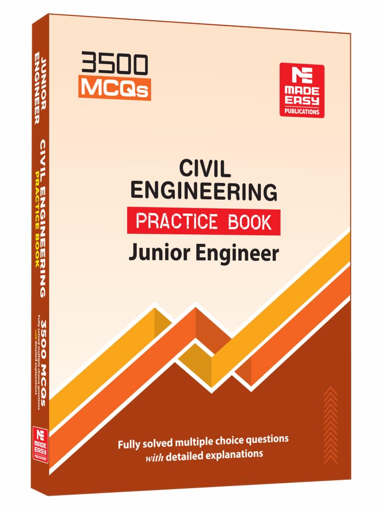 3500 MCQs for Junior Engineer : Civil Engineering Practice Book