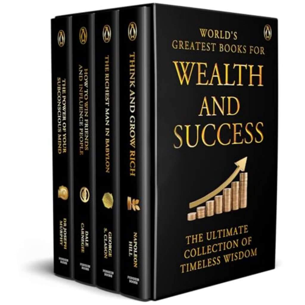 World's Greatest Books for Wealth and Success (Set of 4 books - Ideal Gift Set): Motivational Self-Help for Personal Development
