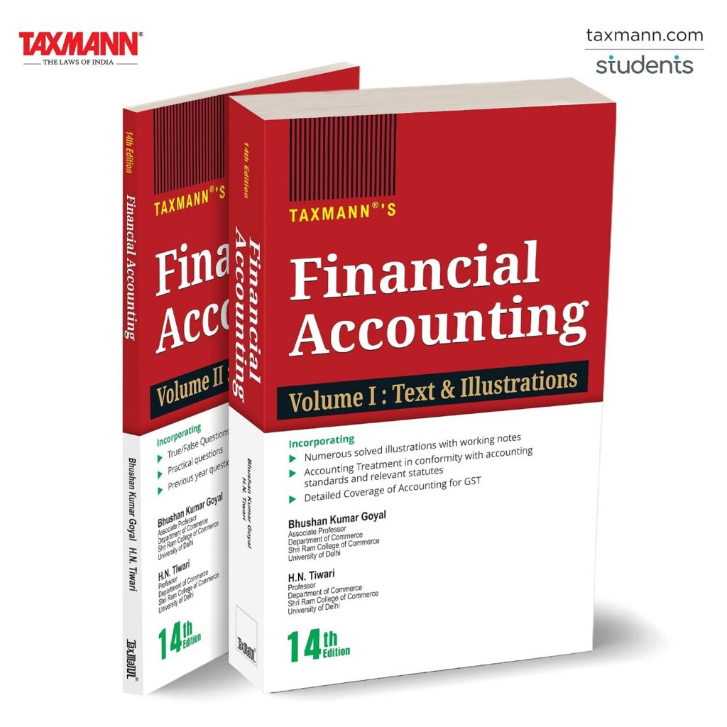 Taxmann's Financial Accounting [UGCF | NEP] – Two-Volume Textbook for B.Com./B.Com. (Hons.) Students