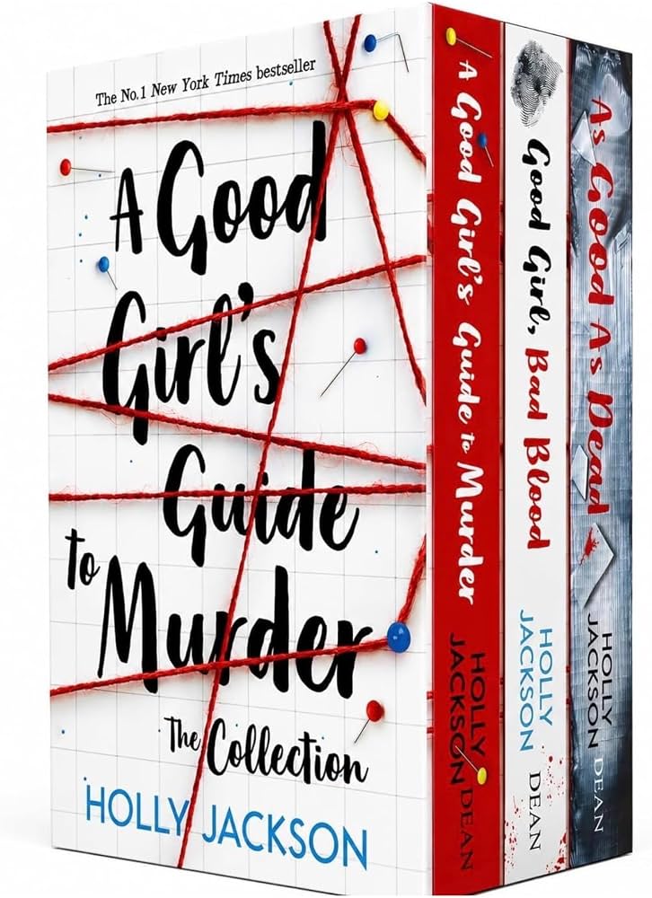 A Good Girl's Guide to Murder Trilogy by Holly Jackson | 3 Books Combo Set | A Good Girl's Guide to Murder, Good Girl Bad Blood & As Good As Dead | YA Mystery, Crime Thriller