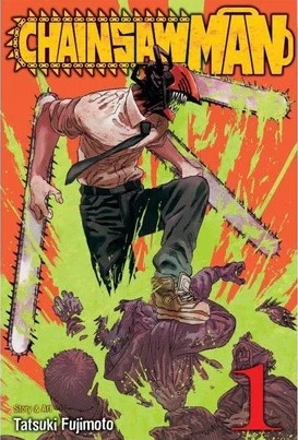 Chainsaw Man Volume 1 by Tatsuki Fujimoto Manga English Paperback