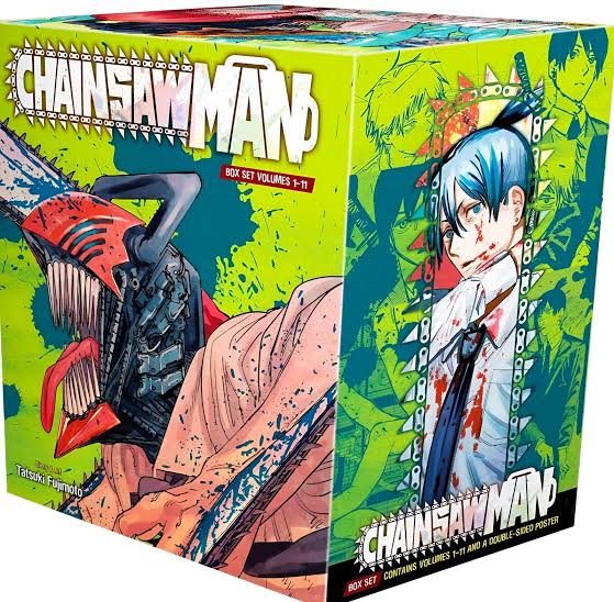 Chainsaw Man Volume (1 To 11) Book Set by Tatsuki Fujimoto English Paperback