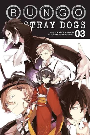 Bungo Stray Dogs Vol 3 by Kafka Asagiri Manga Paperback